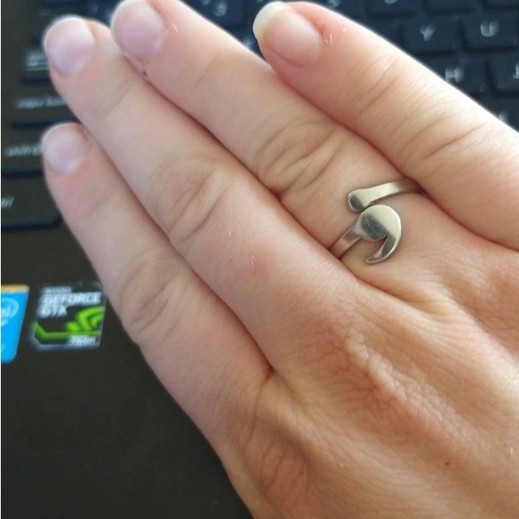 Semi-Colon Mental Health Awareness ring - Picture 2 of 3